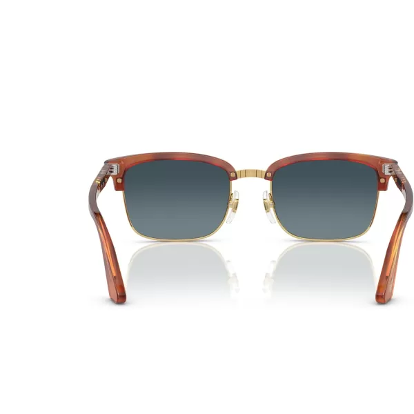 Persol Mens Po3327s Rectangular SunglassesTerra Di Siena