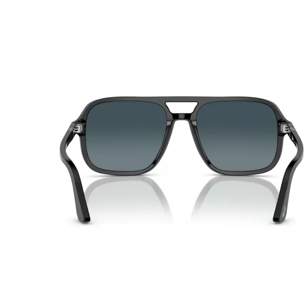 Persol Mens Po3328s Aviator SunglassesBlack