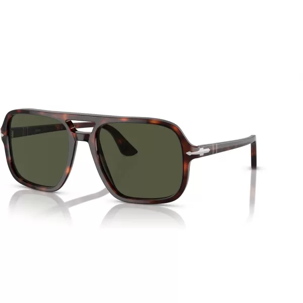 Persol Mens Po3328s Aviator SunglassesHavana