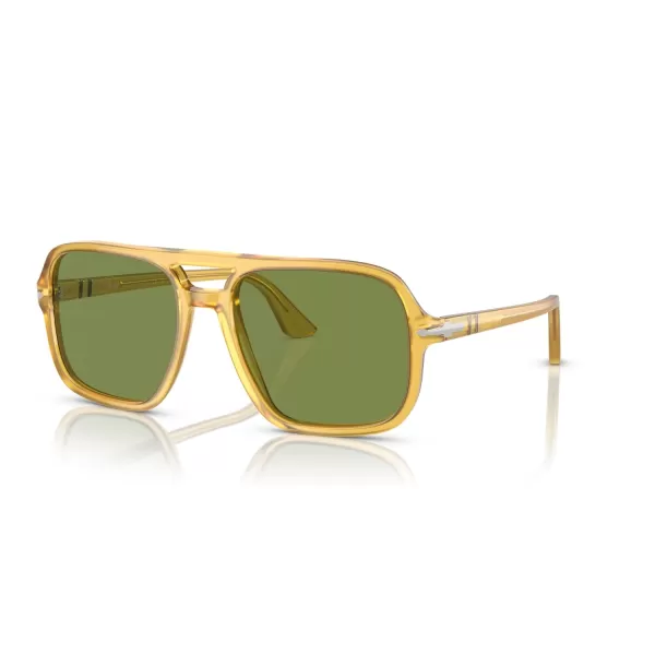 Persol Mens Po3328s Aviator SunglassesMiele