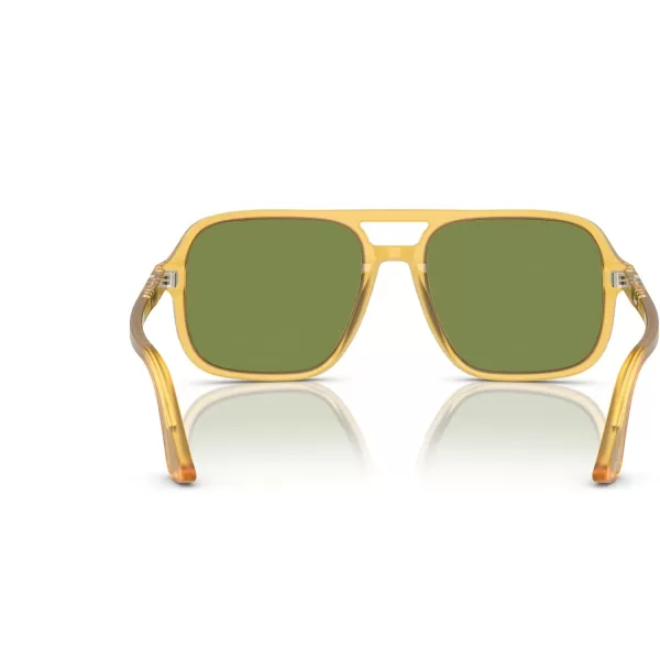 Persol Mens Po3328s Aviator SunglassesMiele