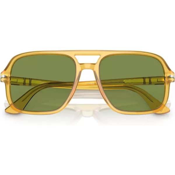 Persol Mens Po3328s Aviator SunglassesMiele