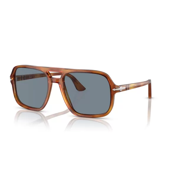 Persol Mens Po3328s Aviator SunglassesTerra Di Siena