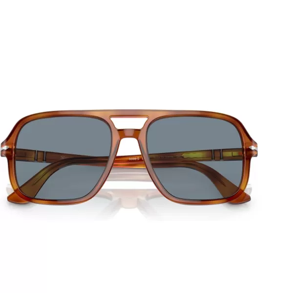 Persol Mens Po3328s Aviator SunglassesTerra Di Siena