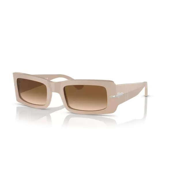 Persol Mens Po3332s Francis Rectangular SunglassesSolid Beige