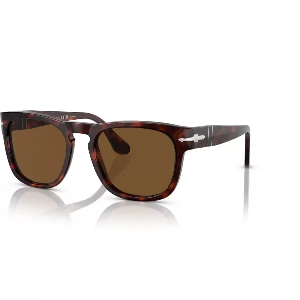 Persol Mens Po3333s Elio Square SunglassesHavana