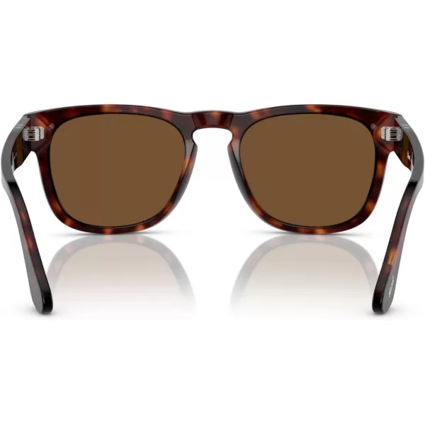 Persol Mens Po3333s Elio Square SunglassesHavana