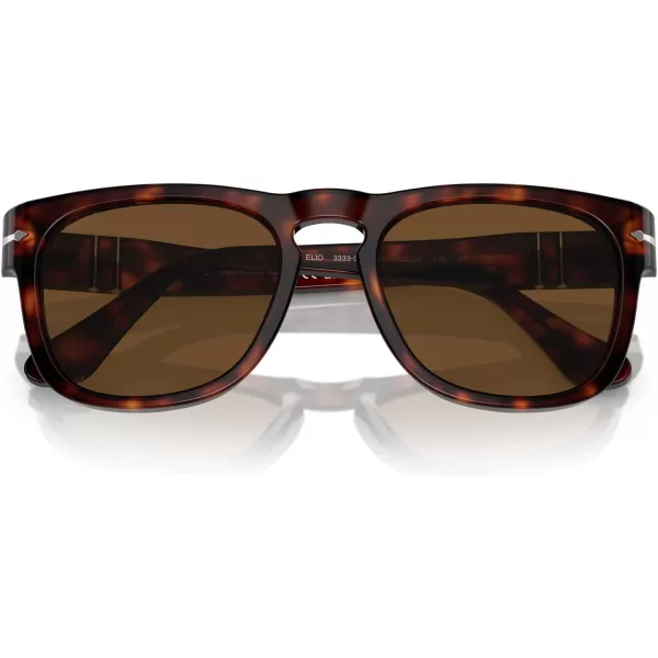 Persol Mens Po3333s Elio Square SunglassesHavana