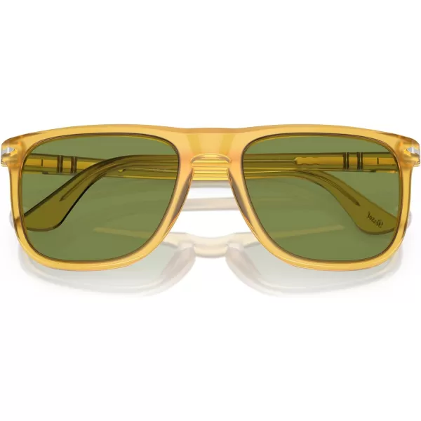 Persol Mens Po3336s Aviator SunglassesMiele