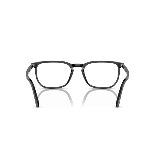 Persol Mens Po3339v Round Prescription Eyewear FramesBlackDemo Lens