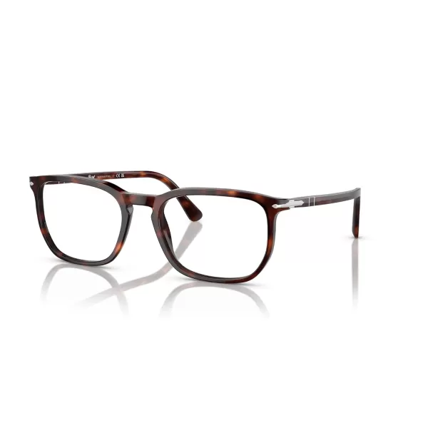 Persol Mens Po3339v Round Prescription Eyewear FramesHavanaDemo Lens