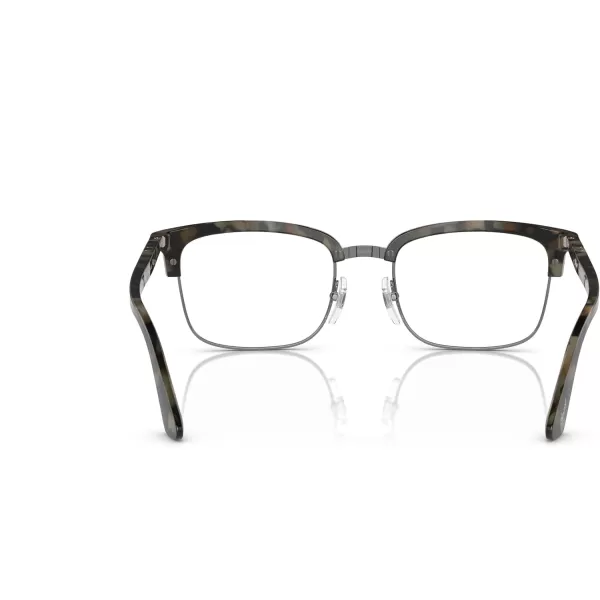 Persol Mens Po3340v Lina Rectangular Prescription Eyewear FramesBrown TortoiseDemo Lens