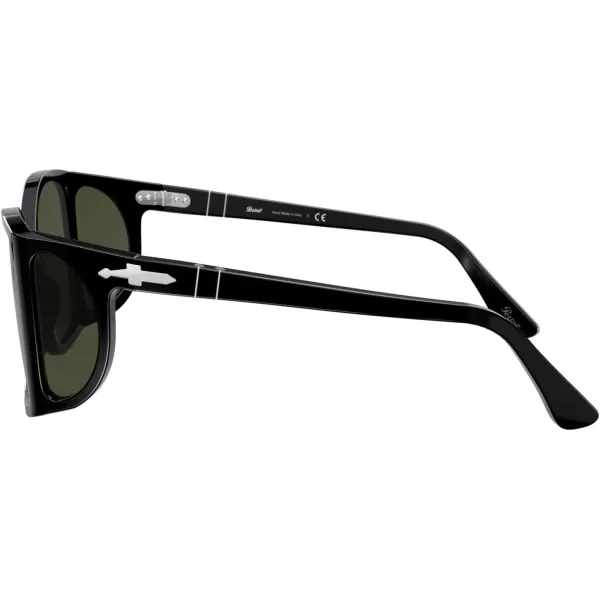 Persol PO0005 Square SunglassesBlackGreen