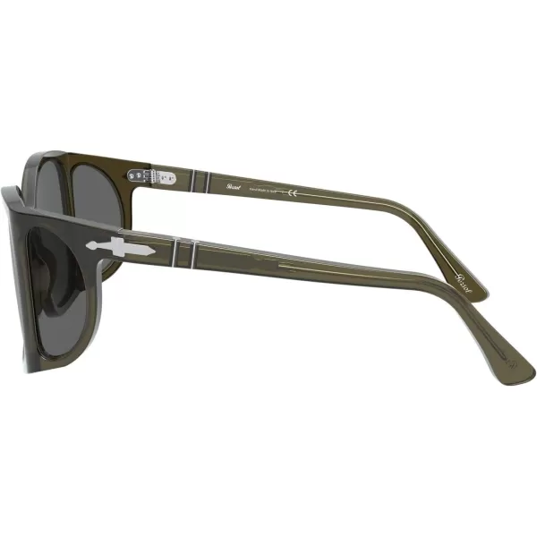 Persol PO0005 Square SunglassesOpal SmokeDark Grey