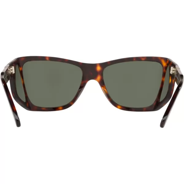 Persol PO0009 Square SunglassesHavanaGreen