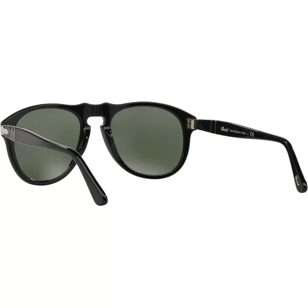 Persol PO0649 Aviator SunglassesBlackGreen