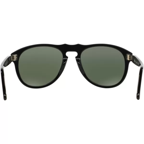 Persol PO0649 Aviator SunglassesBlackGreen