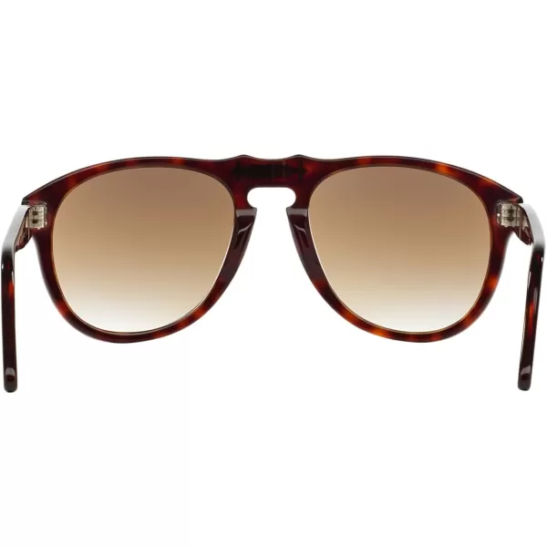 Persol PO0649 Aviator SunglassesHavanaBrown Gradient