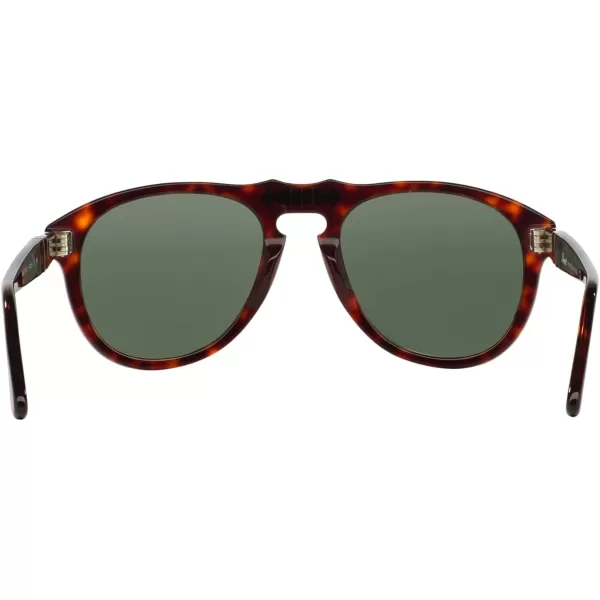 Persol PO0649 Aviator SunglassesHavanaGreen