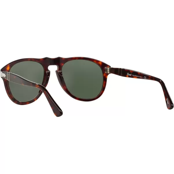 Persol PO0649 Aviator SunglassesHavanaGreen