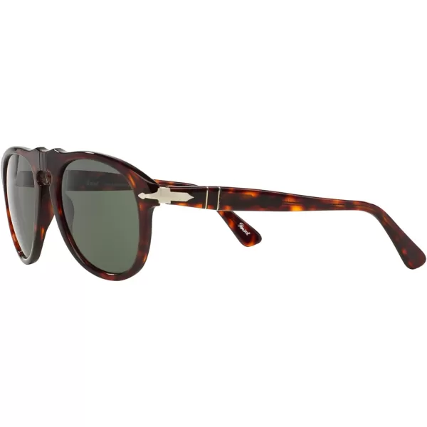 Persol PO0649 Aviator SunglassesHavanaGreen