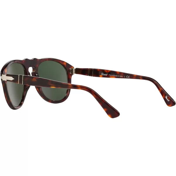 Persol PO0649 Aviator SunglassesHavanaGreen