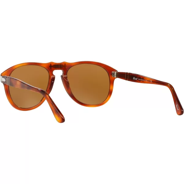 Persol PO0649 Aviator SunglassesLight HavanaBrown