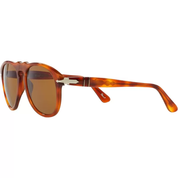 Persol PO0649 Aviator SunglassesLight HavanaBrown