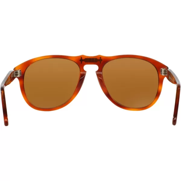 Persol PO0649 Aviator SunglassesLight HavanaBrown