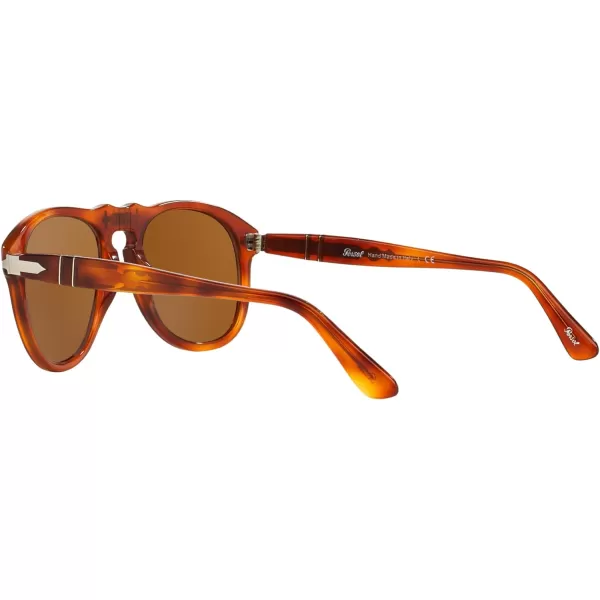 Persol PO0649 Aviator SunglassesLight HavanaBrown