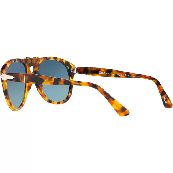 Persol PO0649 Aviator SunglassesMadreterraBlue Gradient Polarized