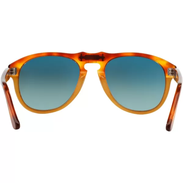 Persol PO0649 Aviator SunglassesResina E SaleBlue Gradient Polarized