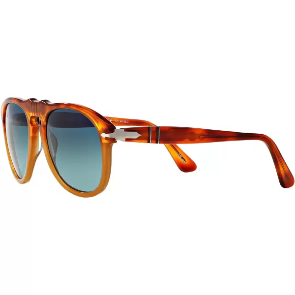 Persol PO0649 Aviator SunglassesResina E SaleBlue Gradient Polarized