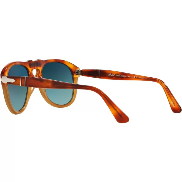 Persol PO0649 Aviator SunglassesResina E SaleBlue Gradient Polarized