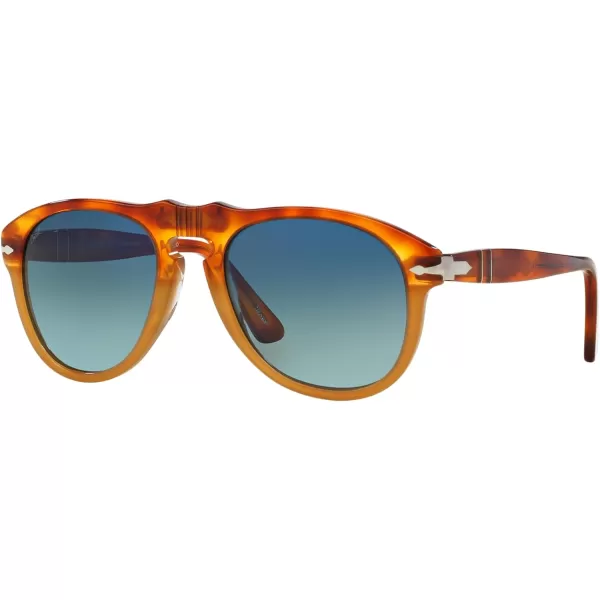 Persol PO0649 Aviator SunglassesResina E SaleBlue Gradient Polarized