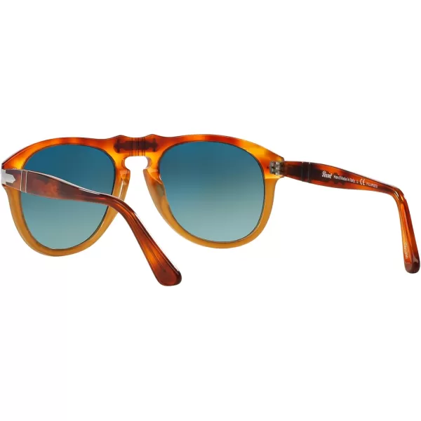 Persol PO0649 Aviator SunglassesResina E SaleBlue Gradient Polarized