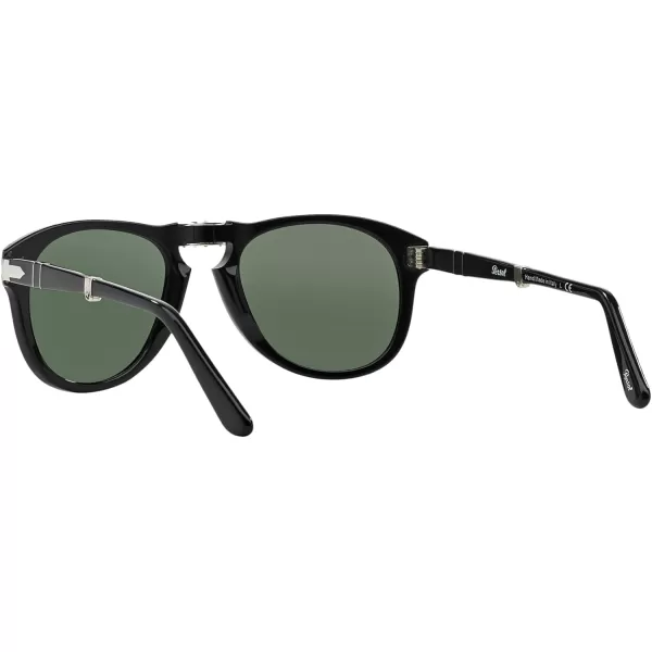 Persol PO0714 Aviator SunglassesBlackGreen