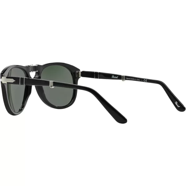 Persol PO0714 Aviator SunglassesBlackGreen