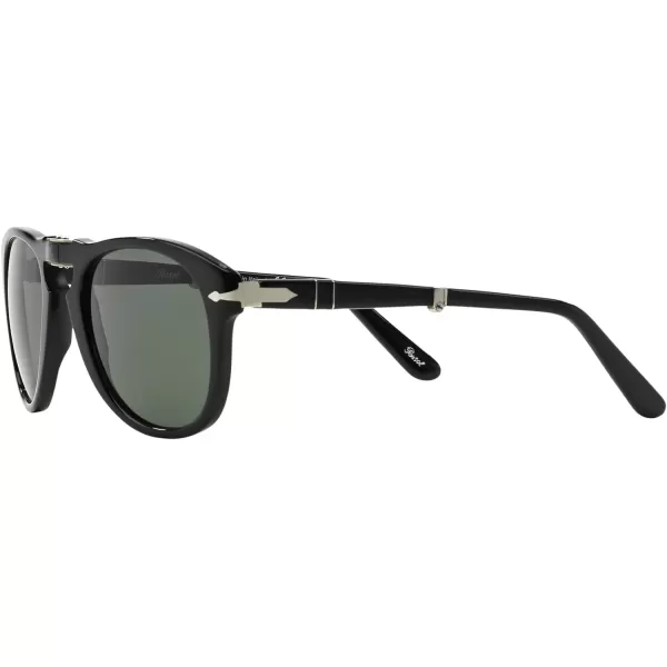 Persol PO0714 Aviator SunglassesBlackGreen