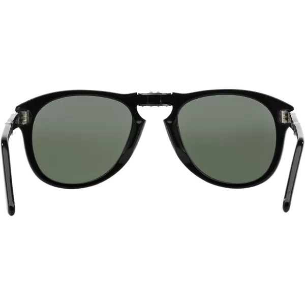 Persol PO0714 Aviator SunglassesBlackGreen