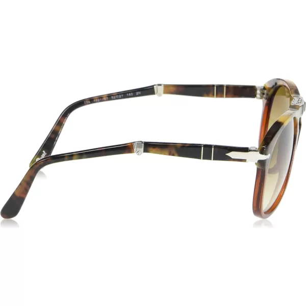 Persol PO0714 Aviator SunglassesBrown TortoiseOpal BrownBrown Gradient