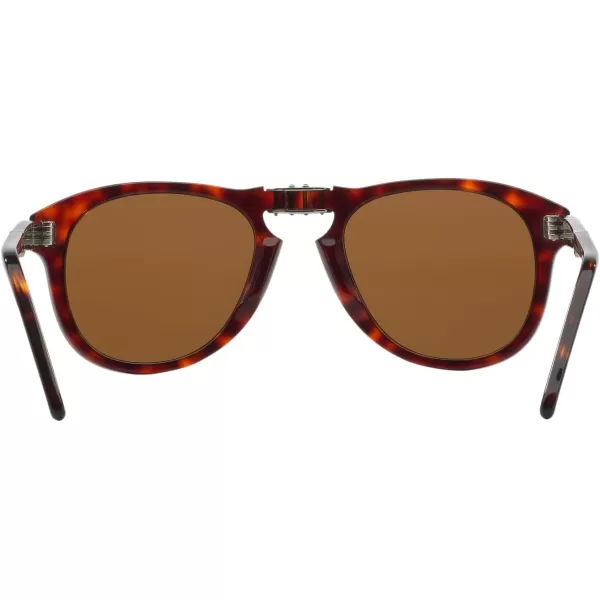 Persol PO0714 Aviator SunglassesHavanaBrown Polarized