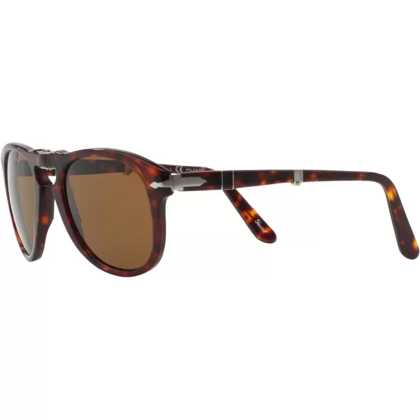 Persol PO0714 Aviator SunglassesHavanaBrown Polarized