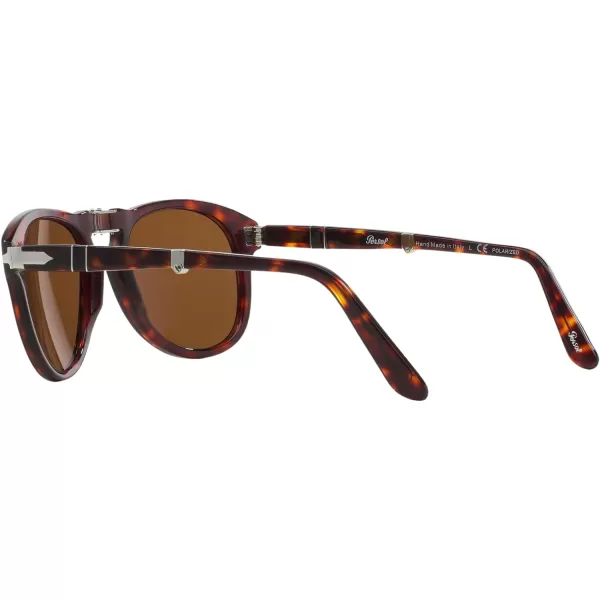 Persol PO0714 Aviator SunglassesHavanaBrown Polarized