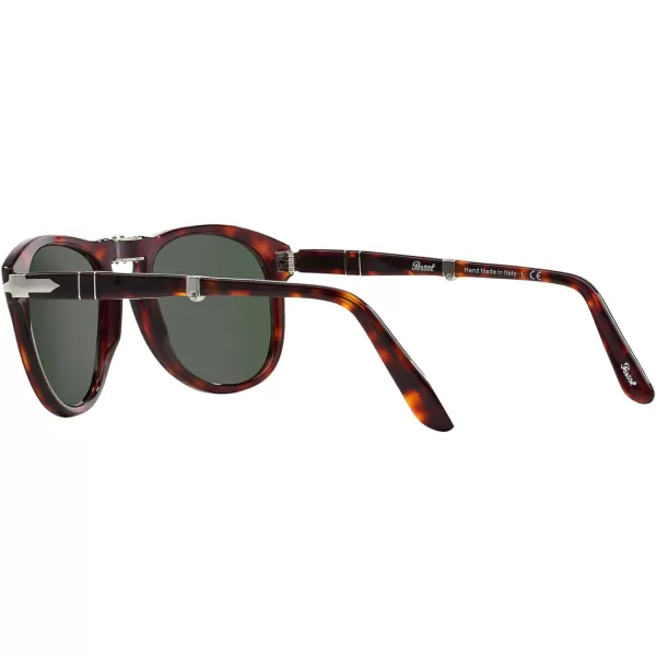 Persol PO0714 Aviator SunglassesHavanaCrystal Green