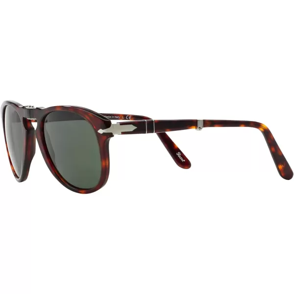 Persol PO0714 Aviator SunglassesHavanaCrystal Green