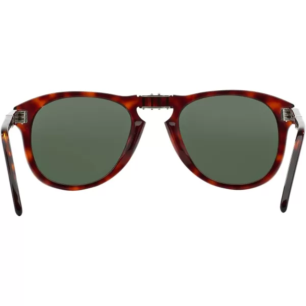 Persol PO0714 Aviator SunglassesHavanaCrystal Green