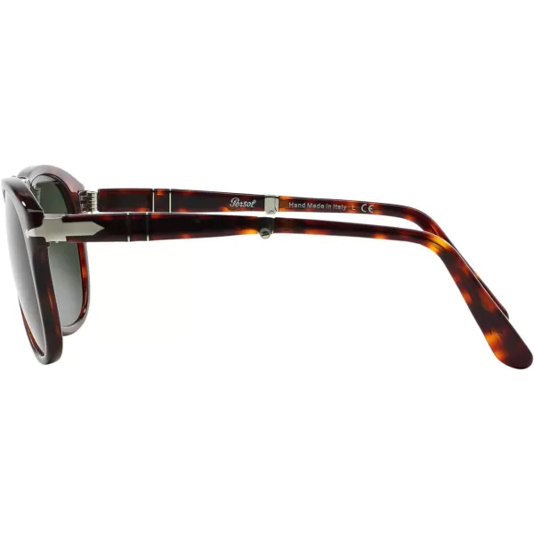 Persol PO0714 Aviator SunglassesHavanaGreen