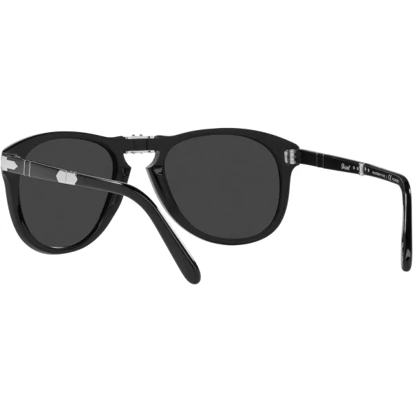 Persol PO0714SM Steve McQueen Aviator SunglassesBlackGrey Polarized