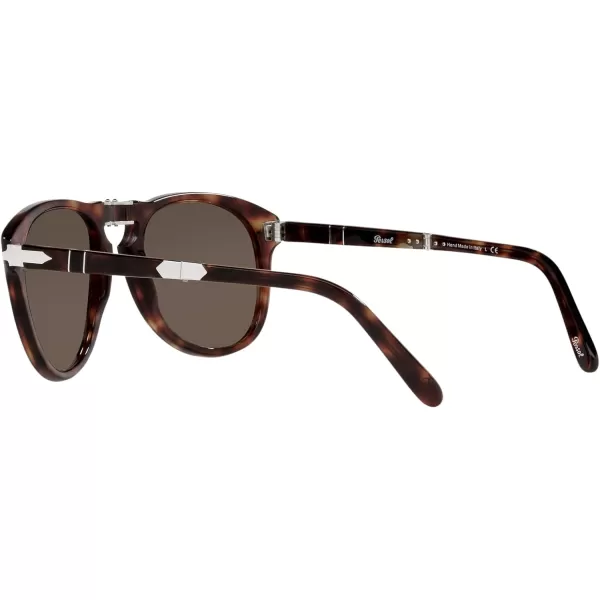 Persol PO0714SM Steve McQueen Aviator SunglassesHavanaGrey